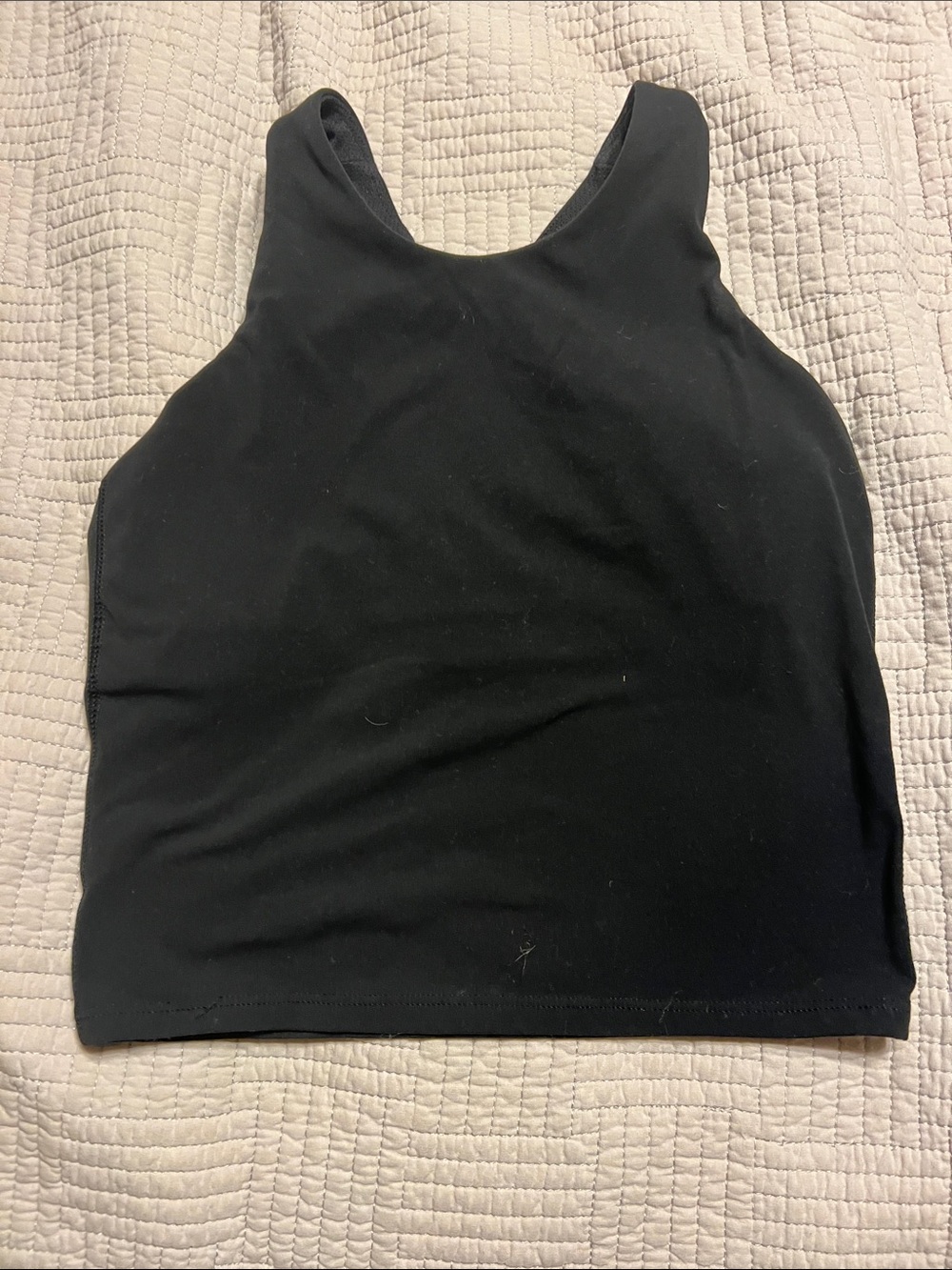 Athleta Black Tank Top with built in bra
